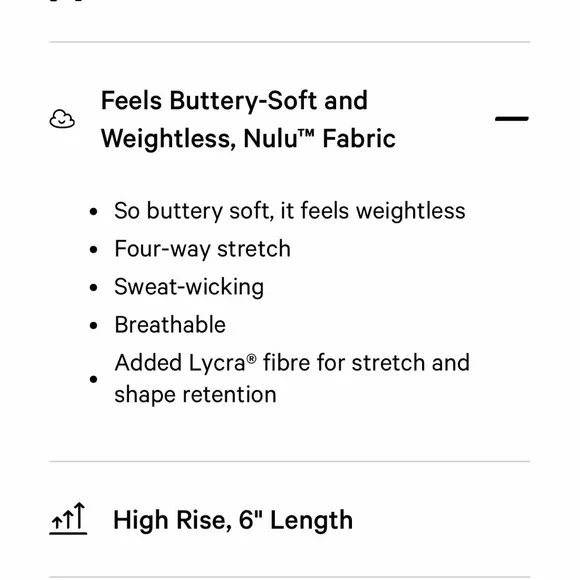 SoulCycle x lululemon Align High-Rise Short 8" in the color Raspberry Cream - Picture 7 of 7